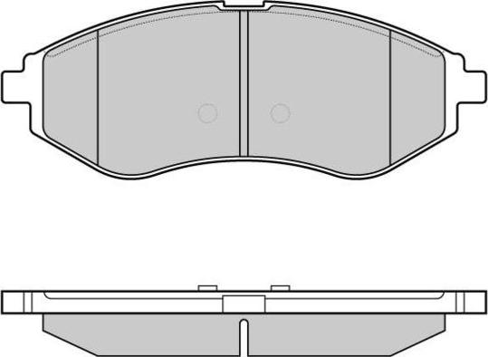 E.T.F. 12-1111 - Гальмівні колодки, дискові гальма autozip.com.ua