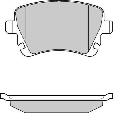 E.T.F. 12-1130 - Гальмівні колодки, дискові гальма autozip.com.ua