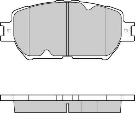 E.T.F. 12-1126 - Гальмівні колодки, дискові гальма autozip.com.ua