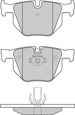 E.T.F. 12-1173 - Гальмівні колодки, дискові гальма autozip.com.ua