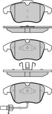 E.T.F. 12-1348 - Гальмівні колодки, дискові гальма autozip.com.ua