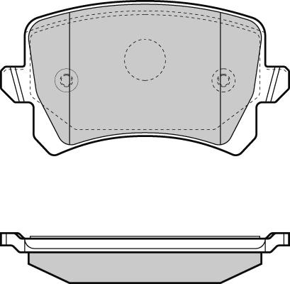 E.T.F. 12-1366 - Гальмівні колодки, дискові гальма autozip.com.ua