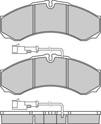 Lucas Engine Drive GDB3440 - Гальмівні колодки, дискові гальма autozip.com.ua