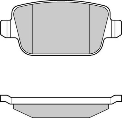 E.T.F. 12-1300 - Гальмівні колодки, дискові гальма autozip.com.ua