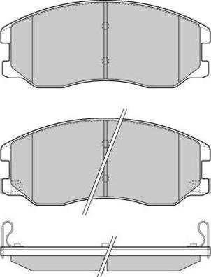 E.T.F. 12-1303 - Гальмівні колодки, дискові гальма autozip.com.ua