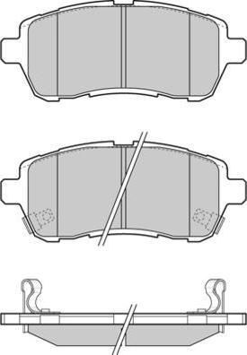 Ferodo FSL4279 - Гальмівні колодки, дискові гальма autozip.com.ua