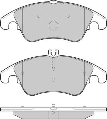 E.T.F. 12-1317 - Гальмівні колодки, дискові гальма autozip.com.ua