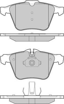 E.T.F. 12-1299 - Гальмівні колодки, дискові гальма autozip.com.ua