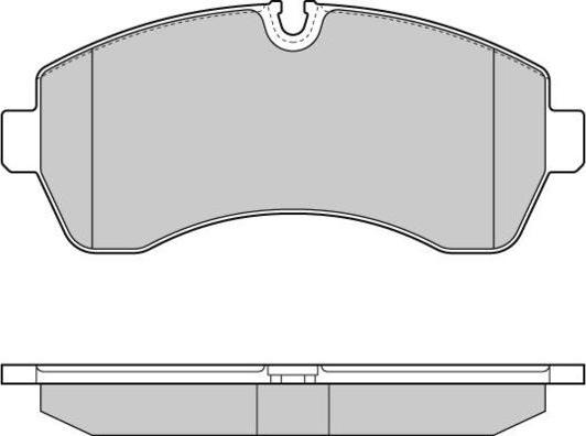 E.T.F. 12-1290 - Гальмівні колодки, дискові гальма autozip.com.ua