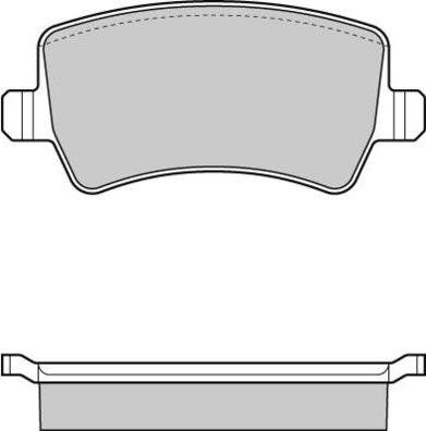 Textar TX0823 - Гальмівні колодки, дискові гальма autozip.com.ua