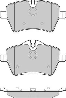 E.T.F. 12-1247 - Гальмівні колодки, дискові гальма autozip.com.ua