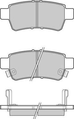 E.T.F. 12-1259 - Гальмівні колодки, дискові гальма autozip.com.ua