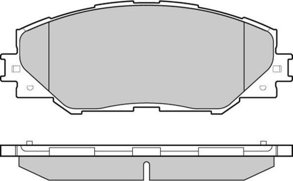 Simer 1033 - Гальмівні колодки, дискові гальма autozip.com.ua