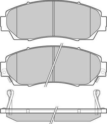 HAVAL 3501115XKZ65B - Гальмівні колодки, дискові гальма autozip.com.ua