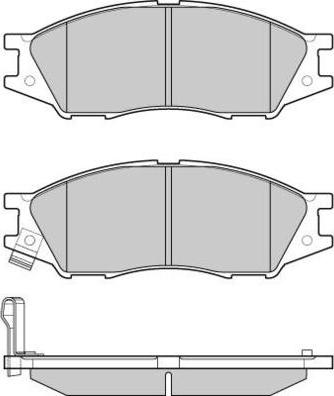 Roadhouse D1233M - Гальмівні колодки, дискові гальма autozip.com.ua