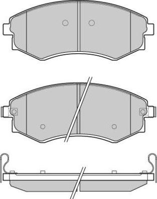 FTE 9001507 - Гальмівні колодки, дискові гальма autozip.com.ua