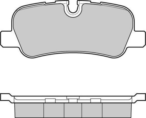 E.T.F. 12-1207 - Гальмівні колодки, дискові гальма autozip.com.ua