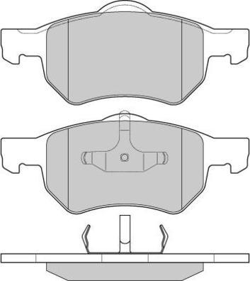 E.T.F. 12-1219 - Гальмівні колодки, дискові гальма autozip.com.ua