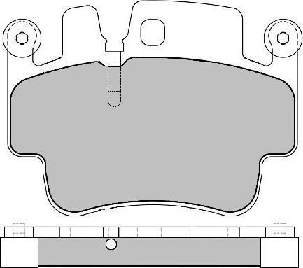 E.T.F. 12-1730 - Гальмівні колодки, дискові гальма autozip.com.ua