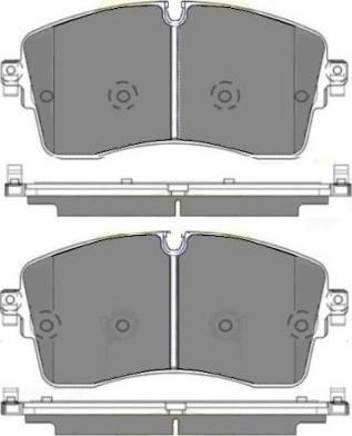 MGA MGA1326 - Гальмівні колодки, дискові гальма autozip.com.ua