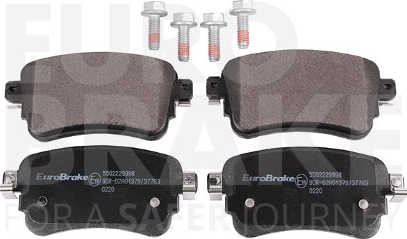 Eurobrake 5502229998 - Гальмівні колодки, дискові гальма autozip.com.ua