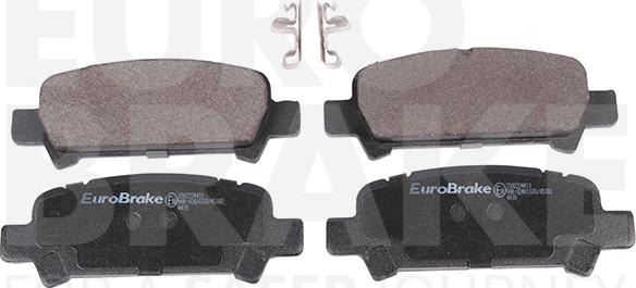 Eurobrake 5502224411 - Гальмівні колодки, дискові гальма autozip.com.ua