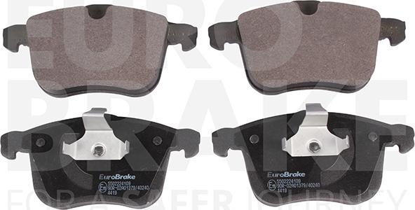 Eurobrake 5502224109 - Гальмівні колодки, дискові гальма autozip.com.ua