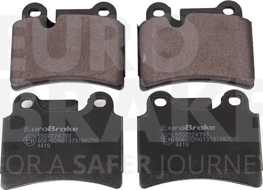 Eurobrake 5502224793 - Гальмівні колодки, дискові гальма autozip.com.ua
