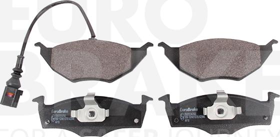 Eurobrake 5502224760 - Гальмівні колодки, дискові гальма autozip.com.ua