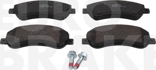 Eurobrake 55022247105 - Гальмівні колодки, дискові гальма autozip.com.ua