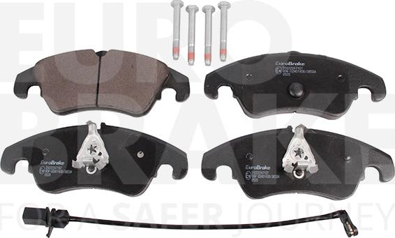 Eurobrake 55022247107 - Гальмівні колодки, дискові гальма autozip.com.ua