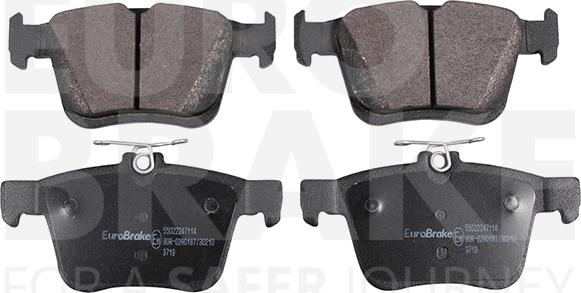 Eurobrake 55022247114 - Гальмівні колодки, дискові гальма autozip.com.ua