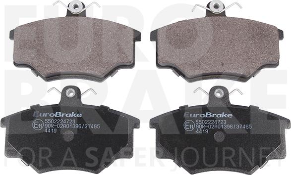 Eurobrake 5502224723 - Гальмівні колодки, дискові гальма autozip.com.ua