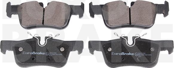 Eurobrake 5502221568 - Гальмівні колодки, дискові гальма autozip.com.ua