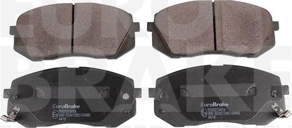 Eurobrake 5502223453 - Гальмівні колодки, дискові гальма autozip.com.ua