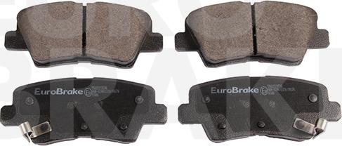 Eurobrake 5502223536 - Гальмівні колодки, дискові гальма autozip.com.ua