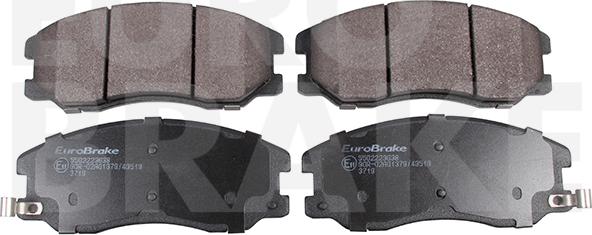 Eurobrake 5502223638 - Гальмівні колодки, дискові гальма autozip.com.ua