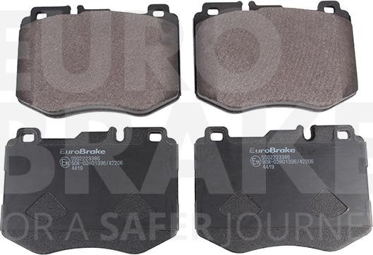 Eurobrake 5502223386 - Гальмівні колодки, дискові гальма autozip.com.ua