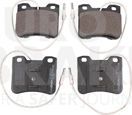 Eurobrake 5502223721 - Гальмівні колодки, дискові гальма autozip.com.ua