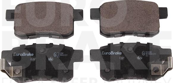 Eurobrake 5502222644 - Гальмівні колодки, дискові гальма autozip.com.ua