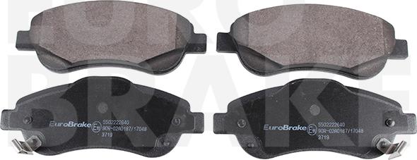 Eurobrake 5502222640 - Гальмівні колодки, дискові гальма autozip.com.ua