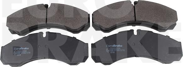 Eurobrake 5502222358 - Гальмівні колодки, дискові гальма autozip.com.ua