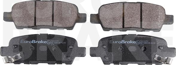 Eurobrake 5502222257 - Гальмівні колодки, дискові гальма autozip.com.ua