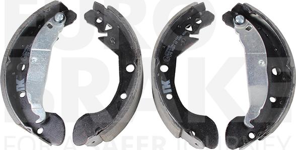 Eurobrake 58492799888 - Комплект гальм, барабанний механізм autozip.com.ua