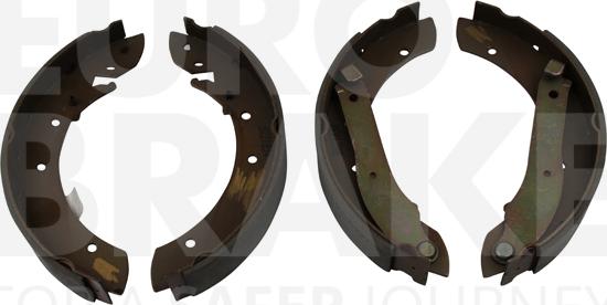 Eurobrake 58492799346 - Комплект гальм, ручник, парковка autozip.com.ua