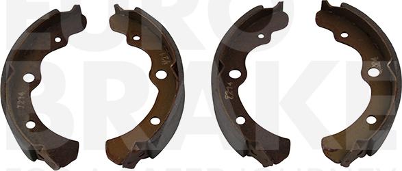 Eurobrake 58492744449 - Комплект гальм, барабанний механізм autozip.com.ua