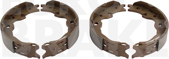 Eurobrake 58492744835 - Комплект гальм, ручник, парковка autozip.com.ua