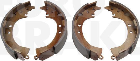 Eurobrake 58492745525 - Комплект гальм, барабанний механізм autozip.com.ua