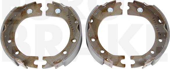 Eurobrake 58492745882 - Комплект гальм, ручник, парковка autozip.com.ua