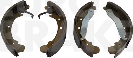 Eurobrake 58492747437 - Комплект гальм, ручник, парковка autozip.com.ua